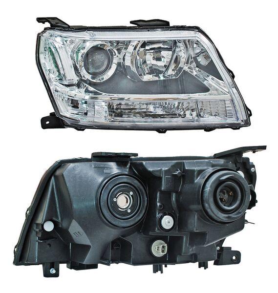 FARO GRAND VITARA 2009-2017 1/4 BLANCO F/NEGRO ( TYC ) RH