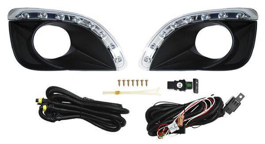 FARO NIEBLA CAMRY 10-11 SOLO PARRILLA C/LEDS JGO CN