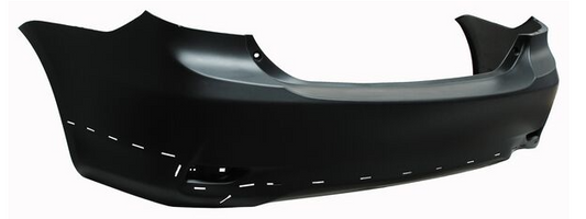 FASCIA TRASERA COROLLA 11-13 S/XRS C/HOYO P/SPOILER