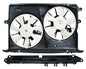 MOTOVENTILADOR COROLLA/ MATRIX 09-13 L4/2.4L C/TOLVA SUP P/RADIADOR P/AIRE ACONDICIONADO COMPLETO