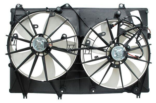 MOTOVENTILADOR HIGHLANDER 08-13 3.5L P/RADIADOR P/AIRE ACONDICONADO DOBLE COMPLETO