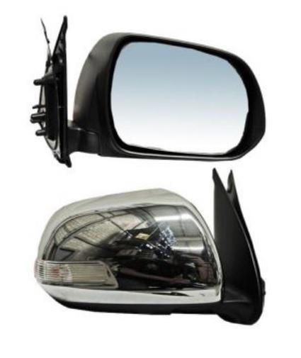 ESPEJO HILUX 12-15 ELECTRICO C/DIRECC CROMO 5PIN R