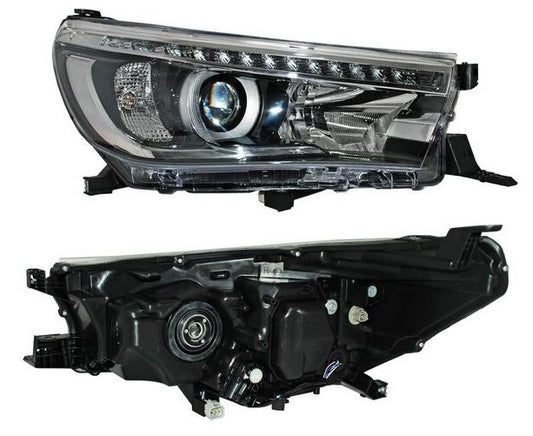 FARO HILUX 16-25 C/LED C/LUPA C/MOT R