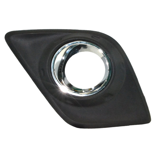 PARRILLA FASCIA HILUX 16-25 C/HOYO P/FARO MOLDURA CROMO L