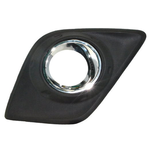 PARRILLA FASCIA HILUX 16-25 C/HOYO P/FARO MOLDURA CROMO R