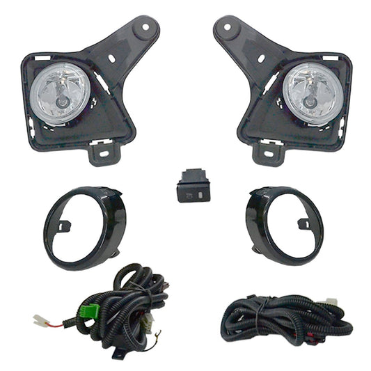 FARO NIEBLA HIACE 11-13 C/PARRILLA BISEL/NEGRO JUEGO CN