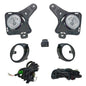 FARO NIEBLA HIACE 11-13 C/PARRILLA BISEL/NEGRO JUEGO CN