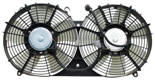 MOTOVENTILADOR HIACE 05-14 P/RADIADOR C/AIRE ACONDICIONADO DOBLE COMPLETO