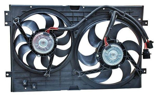 MOTOVENTILADOR JETTA/GOLF/GTI 99-08 L4/ V6/ 1.8L/ 1.9/2.0L DOB COMPLET CN
