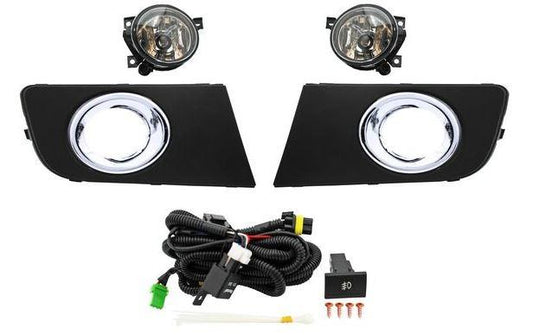 FARO NIEBLA AMAROK 10-17 C/PARRILLA FILO CROMO JUEGO CN