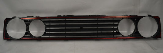 PARRILLA CARIBE 74-83 4 FAROS REDONDOS  FILO/ROJO S/EMBLEMA CN