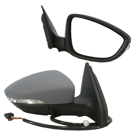 ESPEJO JETTA 11-18 DIESEL C/DESEMPAÑANTE C/DIRECC P/PINTAR 6PIN R