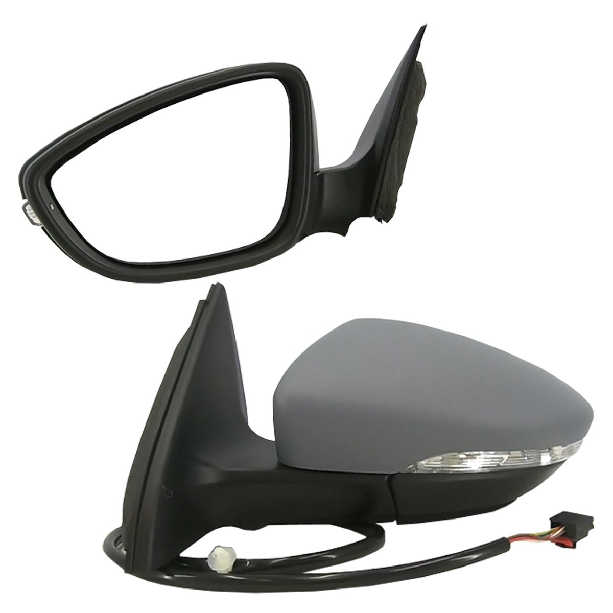 ESPEJO JETTA 11-18 DIESEL C/DESEMPAÑANTE C/DIRECC P/PINTAR 6PIN L