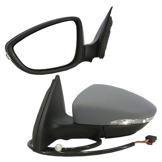ESPEJO JETTA 11-18 DIESEL C/DESEMPAÑANTE C/DIRECC P/PINTAR 6PIN L