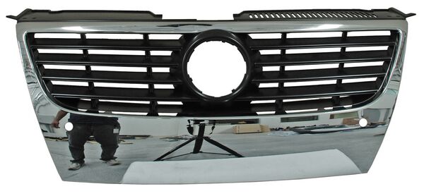 PARRILLA PASSAT 06-11 C/HOYO P/SENSOR S/FILOS CROMO