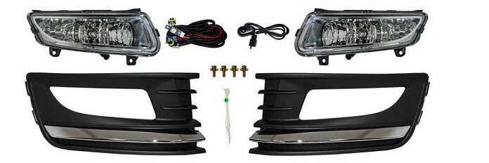 FARO NIEBLA VENTO 16-20 C/PARRILLA MOLDURA CROMO JUEGO CN